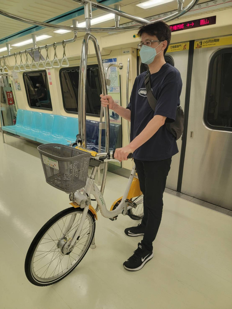 台北捷運6/20新增自行車、大型寵物車程車時段。   圖：台北捷運公司／提供