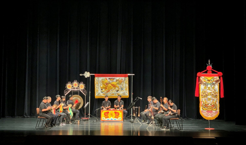 2022新北市鼓藝節線上展演團隊「延樂軒北管劇團」。   圖：延樂軒北管劇團提供