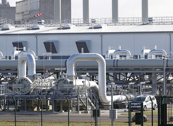 波蘭政府表示不願意與歐盟共享天然氣。圖為俄羅斯北溪-1 號的管線設備。   圖 : 翻攝自環球網（資料照）