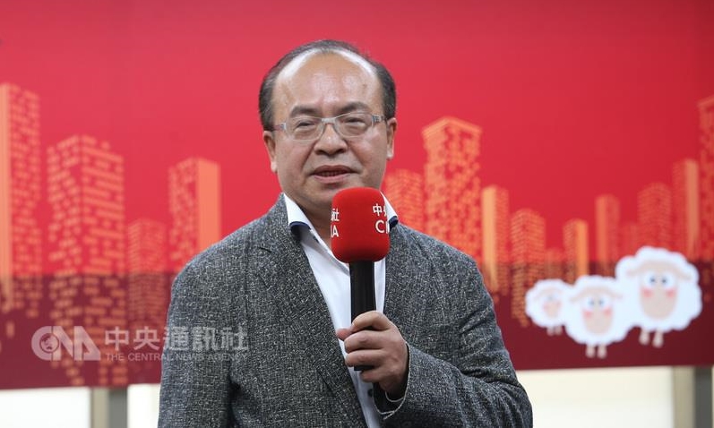 中央社董事長陳國祥7日反擊民進黨立委要求撤換他職務的指控。   圖：中央社