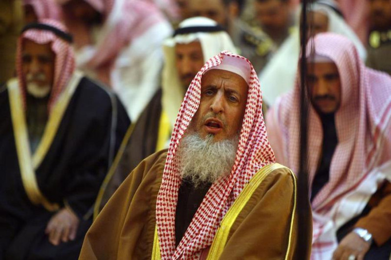 沙烏地大教長沙伊赫6日批評伊朗並非穆斯林國家，並以沙烏地王室所信奉的遜尼派為敵。    圖片來源：達志影像/路透社