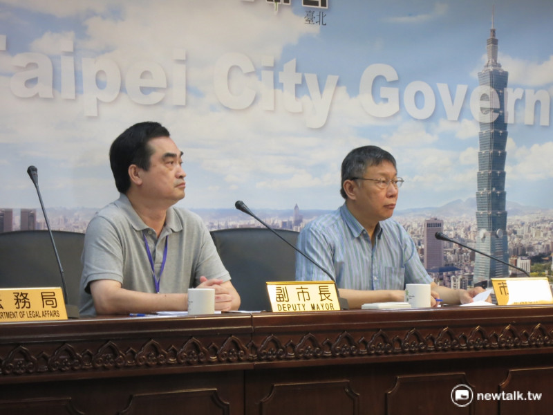 針對大巨蛋案，台北市長柯文哲8日表示，這是給遠雄最後一次機會，強調市府其實早已做好終約準備，未來若遠雄仍未達到期望，還是會終止契約。   圖：呂佳峻/攝