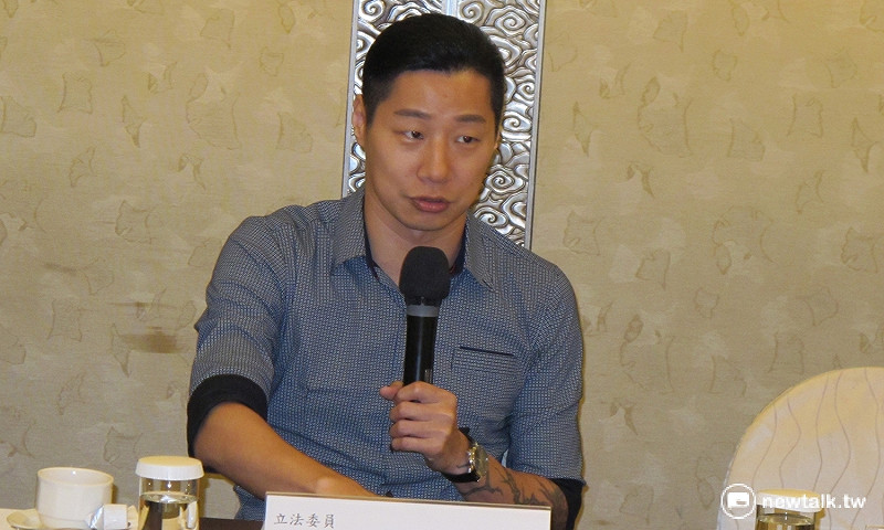 時代力量立委林昶佐4日出席「Taiwan for WHO」論壇。&nbsp;&nbsp;&nbsp;圖：林朝億/攝