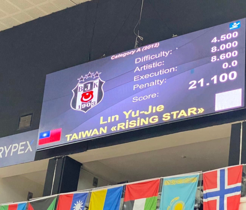 台灣國旗躍上國際舞台，出賽土耳其奪得佳績！   圖：翻攝自瑞莎臉書