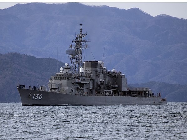 山上任職過的日本海上自衛隊的護衛艦「松雲」。   圖：翻拍自日文維基
