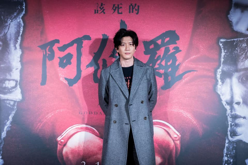 莫子儀以電影《該死的阿修羅》入圍台北電影獎「最佳男配角」。   圖：擷自莫子儀臉書