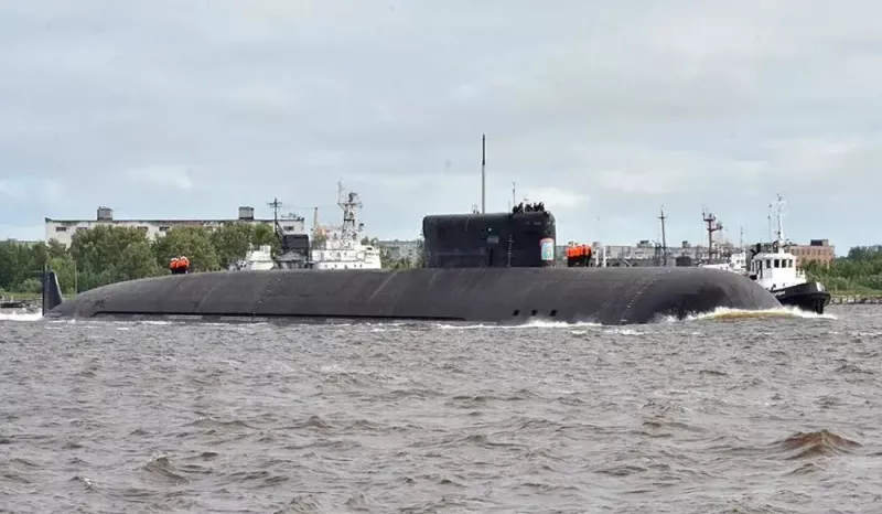 俄羅斯海軍擁有全球最長核潛艦「別爾哥羅德號」。   圖：翻攝紅星新聞(資料照片)
