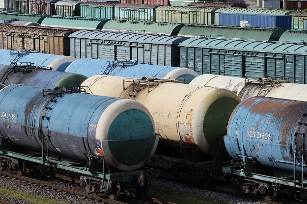 因立陶宛執行禁運令，許多鐵路貨車無法前往俄羅斯飛地、加里寧格勒。   圖 : 翻攝自環球網