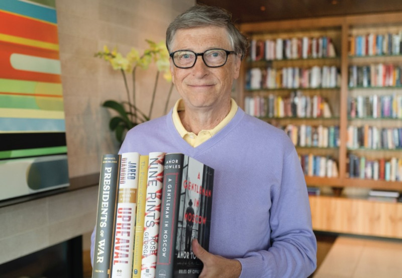 微軟共同創辦人比爾蓋茲（Bill Gates）。   image source：FB/Bill Gates