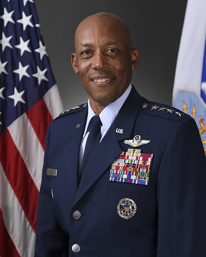 美國空軍參謀長小查爾斯·布朗 ( Charles Q. Brown, Jr.) 。   圖：翻攝自美國空軍