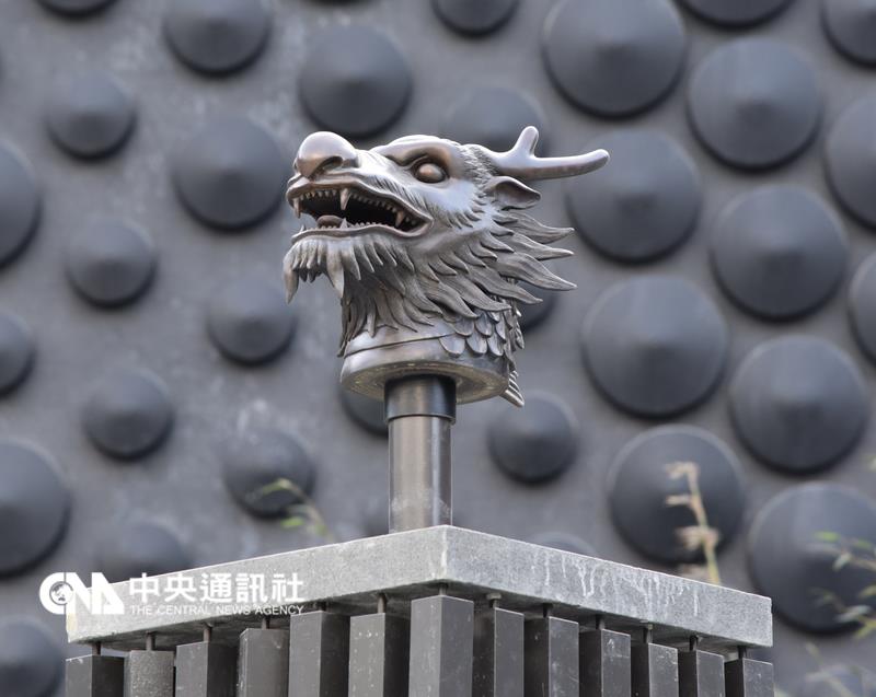 香港電影明星成龍捐給故宮南院的「12獸首」複製品。   圖：中央社資料照片