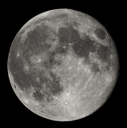 11月14日將出現85年間地球與月球最接近的一次「超級滿月」，錯過至少再等18年。   圖：翻攝自維基百科