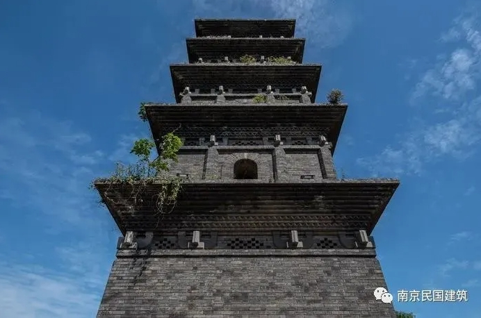 南京九華山公園玄奘寺。   圖 : 翻攝自南京民國建築