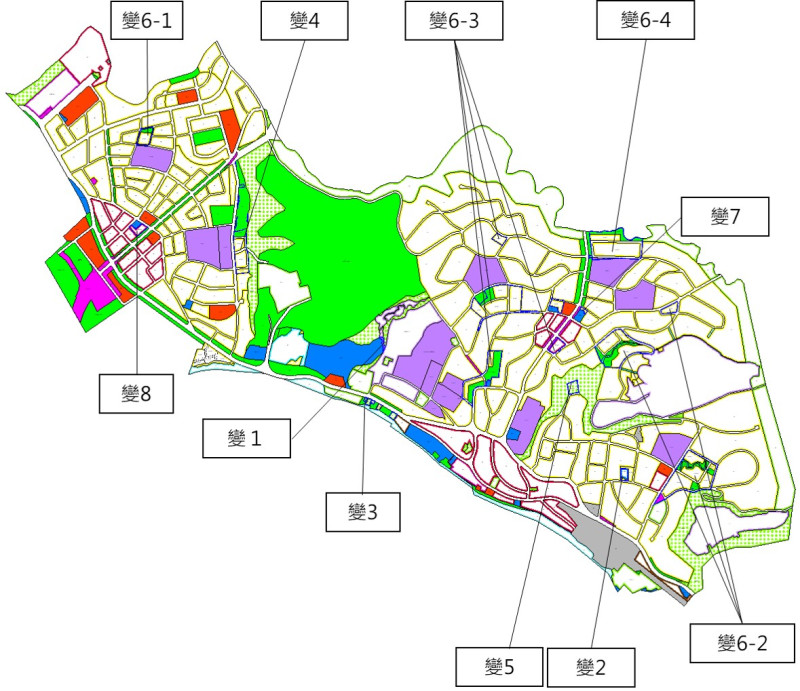 淡水公設解編標的。   圖：新北市城鄉局提供