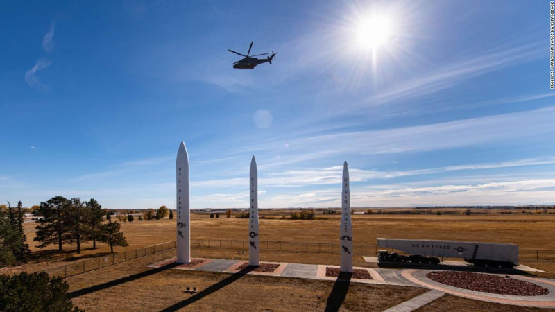美國懷俄明州的華倫空軍基地 (Francis E. Warren Air Force Base)，據傳該基地附近有大量華為設備的信號塔。   圖:翻攝自華倫空軍基地網站