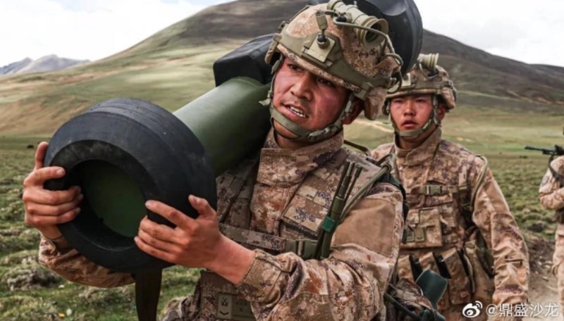 俄軍將使用中國研製的「紅箭 12」反坦克導彈，對付烏克蘭和北約。   圖：翻攝自新浪微博