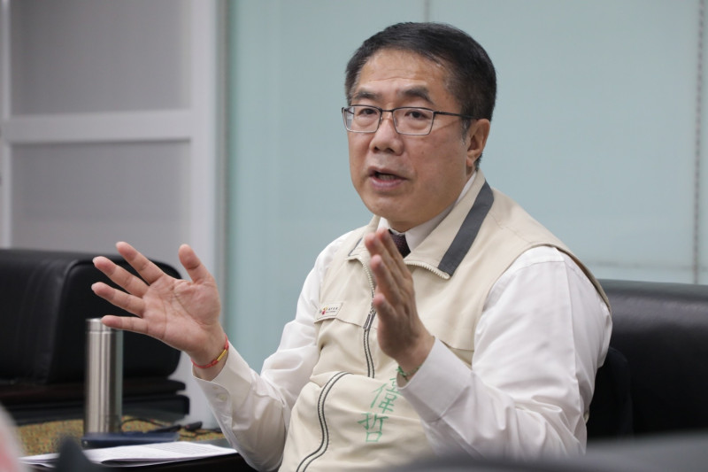 台南市長黃偉哲專訪。   圖：台南市政府提供