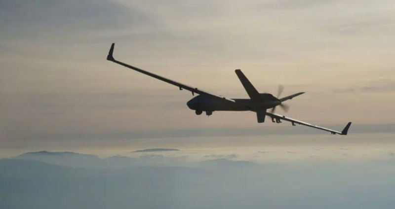 美商通用原子航空系統公司最新的MQ-9B 「海上衛士」無人機在2022環太平洋軍演進行實際驗證。   圖：翻攝GA-ASI官網