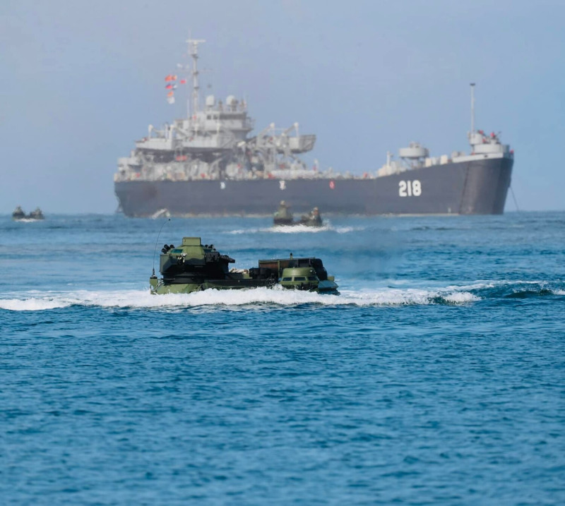 國軍發布「強化戰備整備指導期間」，提升海峽監控能量。   圖：翻攝自國防部發言人臉書（資料照）