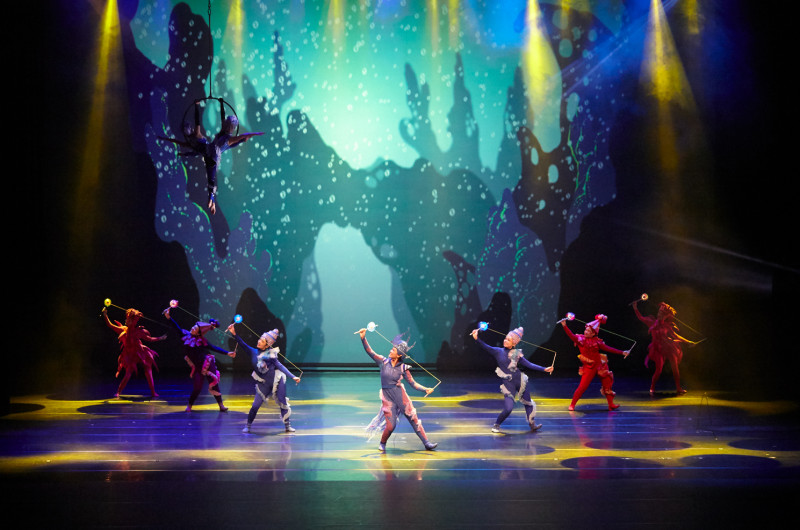 今年兒藝節開幕邀請舞鈴劇場帶來《生命之光》精彩演出。   圖：新北市文化局提供