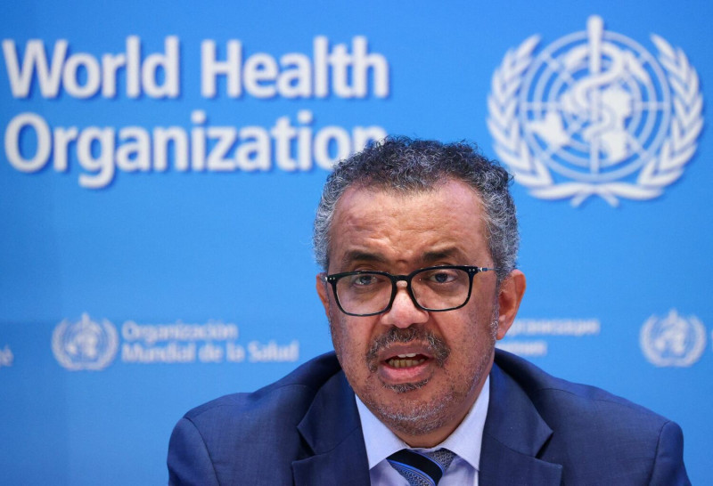 世界衛生組織秘書長譚德塞（Tedros Adhanom Ghebreyesus）日前表示對目前各地的新冠疫情死亡人數感到擔憂。   圖：路透社（資料照）