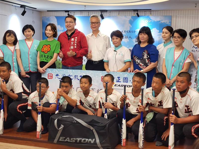 中正國小培育不少棒球國手。   圖：光覺文教協會提供