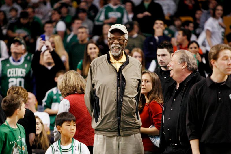 NBA傳奇球星Bill Russell。   圖／美聯社／達志影像