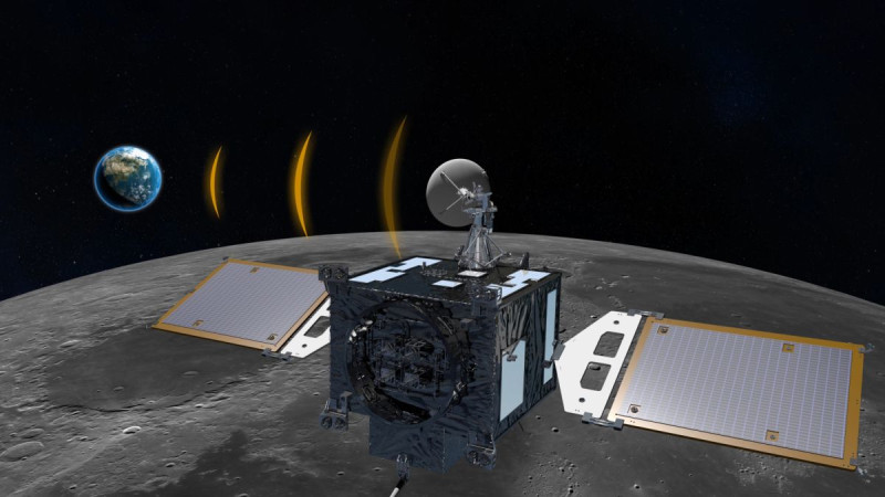 韓國首個月球探測器「Danuri」號。   圖：翻攝自推特