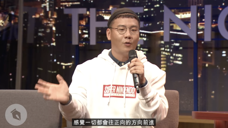 阿翰表示，希望盡量為角色靈魂注入正面形象。   圖：翻攝自STR Network YT頻道