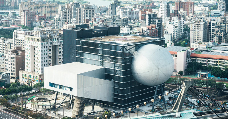 台北表演藝術中心整體建築外觀。   圖：翻攝自台北表演藝術中心官網