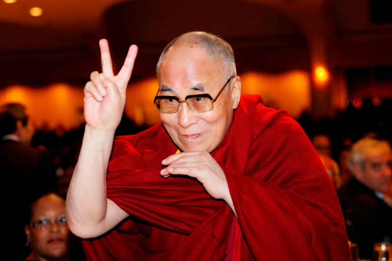 宗教領袖達賴喇嘛獲邀18日訪問蒙古，將接受榮譽學位。   圖：達志影像/路透社資料照片