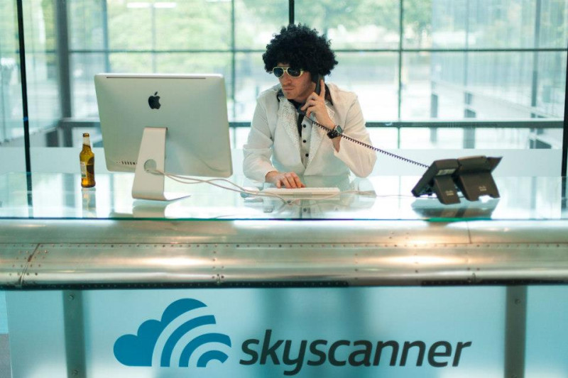 中國線上旅遊網站攜程(CTRP)，日前宣布將收購英國的全球旅行搜尋網Skyscanner。

    圖：翻攝自Skyscanner臉書。