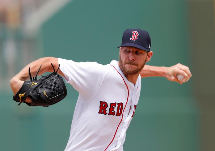 紅襪王牌左投Chris Sale。   圖／美聯社／達志影像
