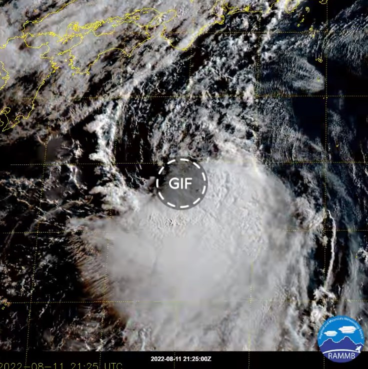 鄭明典表示米雷颱風的結構相當特別。   圖：取自鄭明典臉書