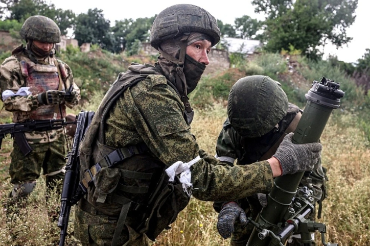 俄軍正加強對烏東地區的攻擊。   圖 : 翻攝自澎派新聞