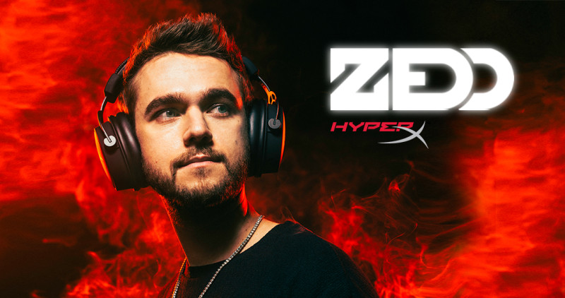 HyperX 宣布世界百大知名 DJ、唱片製作人和詞曲作家Zedd 出任HyperX品牌大使   