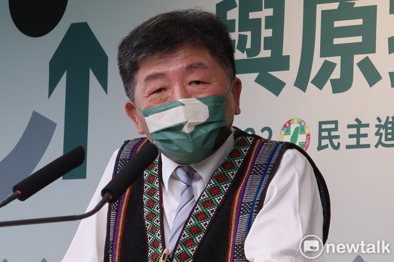 民進黨提名台北市長參選人陳時中。   圖：林朝億/攝