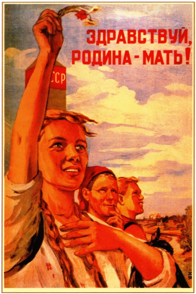 前蘇聯領導人史達林1994年宣布設立「母親英雄獎」，緩解當時因二戰面臨的人口危機。   圖：取材自推特