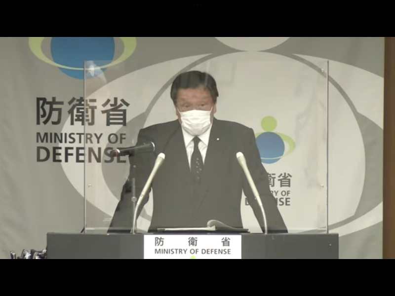 濱田在就任記者會裡強調台灣的和平安全對日本或國際社會有重大影響。   圖：攝自防衛省官網