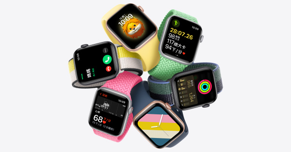 Apple Watch SE‌ 第一代於 2020 年亮相，往後極有可能被SE第3代取代。   圖：取自蘋果官網