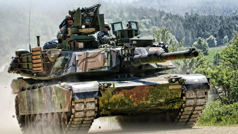美軍現役最新M1A2 Abrams SEPv3主力戰車。   圖：翻攝US Army