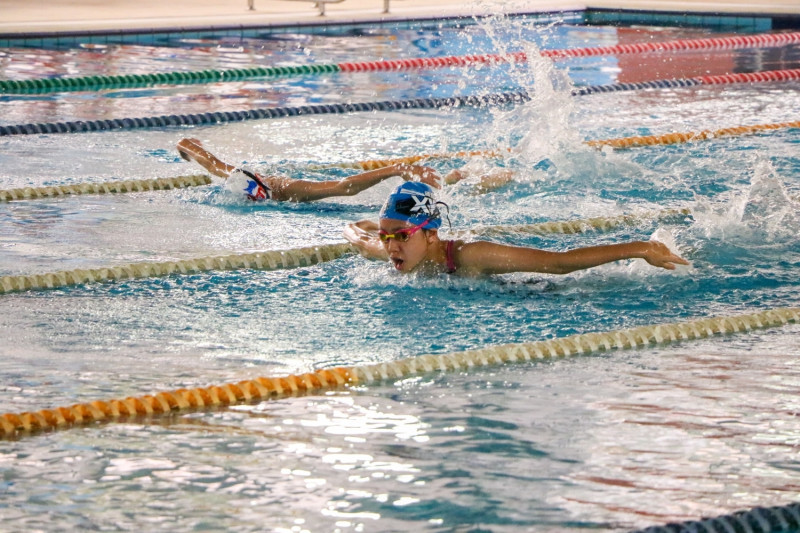 99國民體育日歡迎民眾來游泳。   圖：泰山國民運動中心提供