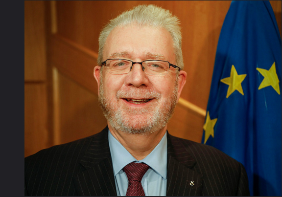 蘇格蘭負責歐盟協商事務的官員羅素表示，蘇格蘭的理想是以單獨會員身分加入歐盟。   圖：翻攝蘇格蘭政府Flickr