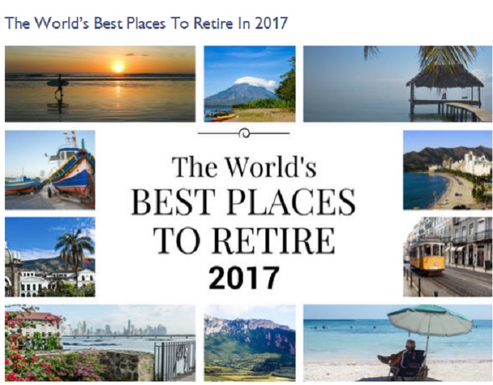 美國《國際生活》雜誌公布年度24個最適宜退休安養晚年國家，墨西哥奪冠，馬來西亞蟬聯亞洲冠軍寶座。   圖：翻攝International Living網站