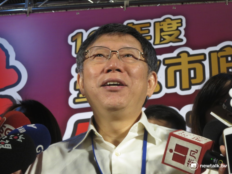 針對李永得遭警方臨檢風波未平，台北市長柯文哲21日表示，若是自己遇到臨檢，用幽默方式就可以解決事情。   圖：新頭殼資料照片