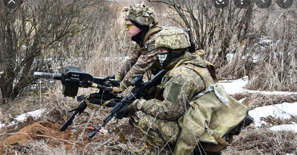 烏克蘭狙擊手。   圖 : 翻攝自烏克蘭國防部臉書