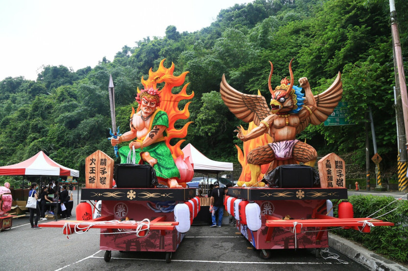 夜祭巡型大型花燈。   圖：台南市觀光旅遊局/提供