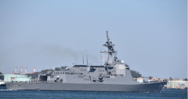 日本自衛隊目前最新型神盾艦艇「摩耶」級驅逐艦。   圖 : 翻攝自環球網