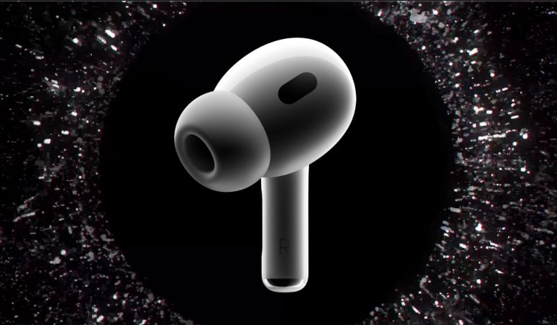 Airpods Pro 2與其配備的MagSafe充電盒在今凌晨亮相，多項重大變革意外成話題黑馬。   圖／取自蘋果官網