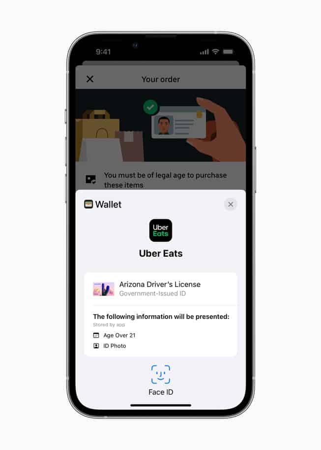 透過Apple Pay消費後，用戶可以直接透過iOS 16「錢包App」查看收據，同時也能追蹤Apple Pay訂單。   圖：翻攝自蘋果官網